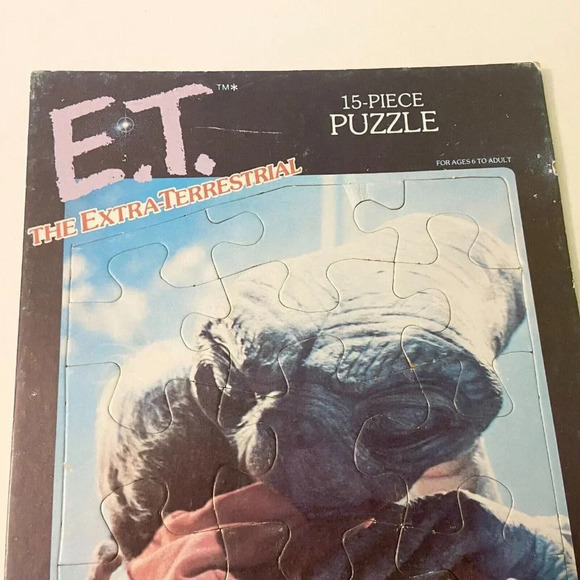 Vintage 1982 ET The Extra Terrestrial 15 Piece Tray Puzzle  Craft Master - Picture 4 of 16